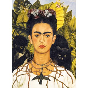 Eurographics (6000-0802) - Frida Kahlo: "Selvportræt af Frida Kahlo" - 1000 brikker puslespil