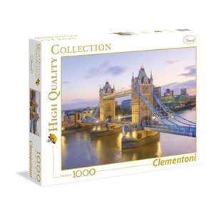 Clementoni (39022) - "Tower Bridge" - 1000 brikker puslespil