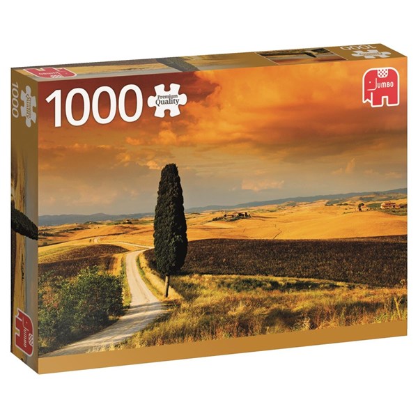Jumbo (18362) - "Tuscan Sunset" - 1000 brikker puslespil