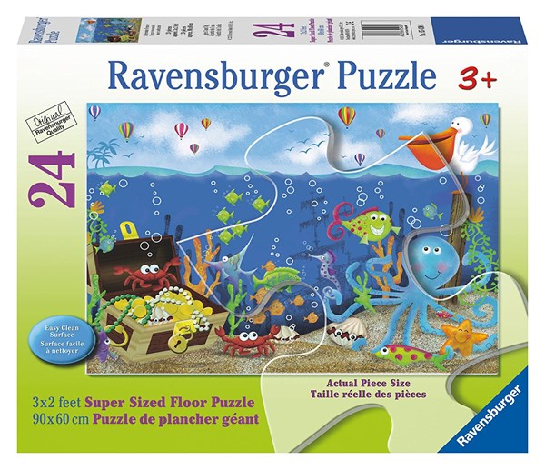 Ravensburger (05430) - "Underwater Treasure" - 24 brikker puslespil