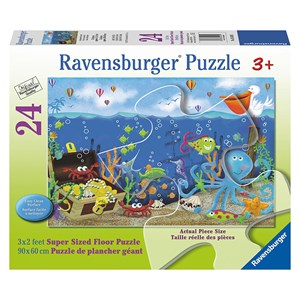 Ravensburger (05430) - "Underwater Treasure" - 24 brikker puslespil