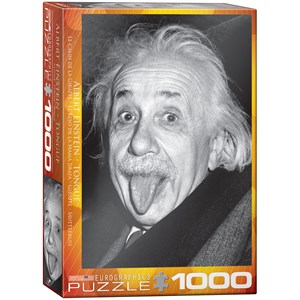 Eurographics (6000-1324) - "Einstein's Tongue" - 1000 brikker puslespil