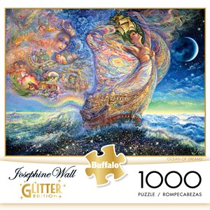 Buffalo Games (11728) - Josephine Wall: "Ocean of Dreams (Glitter Edition)" - 1000 brikker puslespil