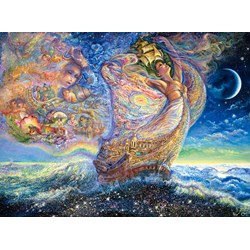Buffalo Games (11728) - Josephine Wall: "Ocean of Dreams (Glitter Edition)" - 1000 brikker puslespil