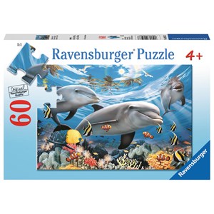 Ravensburger (09593) - Howard Robinson: "Caribbean Smile" - 60 brikker puslespil