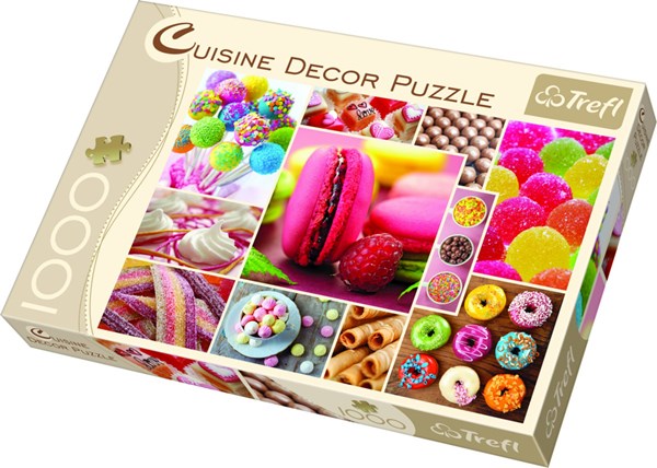 Trefl (103571) - "Candies" - 1000 brikker puslespil