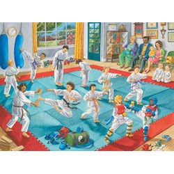 Ravensburger (10968) - "Martial Arts Class" - 100 brikker puslespil