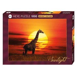 Heye (29688) - "Sunny Giraffe" - 1000 brikker puslespil