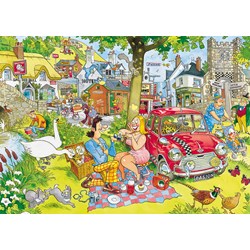 Jumbo (19124) - "Wasgij Destiny Collector's Box #1" - 1000 brikker puslespil