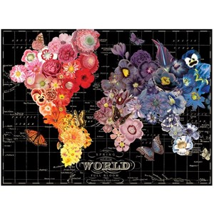Chronicle Books / Galison (9780735351202) - Wendy Gold: "Full Bloom" - 1000 brikker puslespil