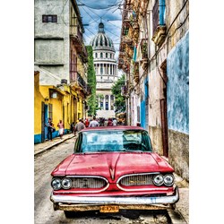 Educa (16754) - "Vintage Car In Old Havana" - 1000 brikker puslespil