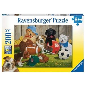 Ravensburger (12806) - William Vanderdasson: "Let's Play Ball!" - 200 brikker puslespil