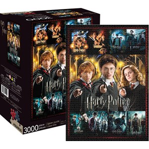 Aquarius (68503) - "Harry Potter Movie Collection" - 3000 brikker puslespil