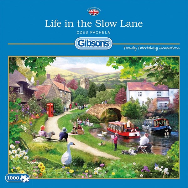 Gibsons (G6150) - "Life in the Slow Lane" - 1000 brikker puslespil