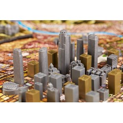 4D Cityscape (40082) - "Los Angeles" - 1400 brikker puslespil