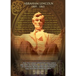 Eurographics (6000-1433) - "Abraham Lincoln" - 1000 brikker puslespil