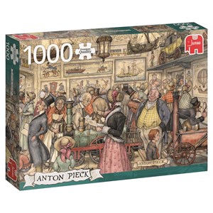 Jumbo (17094) - Anton Pieck: "The Fair" - 1000 brikker puslespil