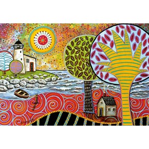 Educa (17115) - Karla Gerard: "Lighthouse 1" - 1000 brikker puslespil