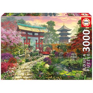 Educa (16019) - "Japan Garden" - 3000 brikker puslespil