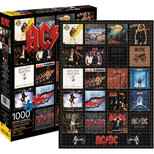 Aquarius (65251) - "AC/DC - Discography" - 1000 brikker puslespil