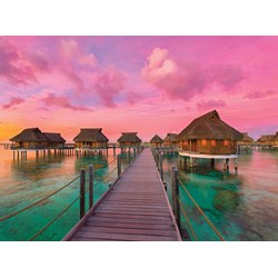 Clementoni (35016) - "Colorful Paradise" - 500 brikker puslespil