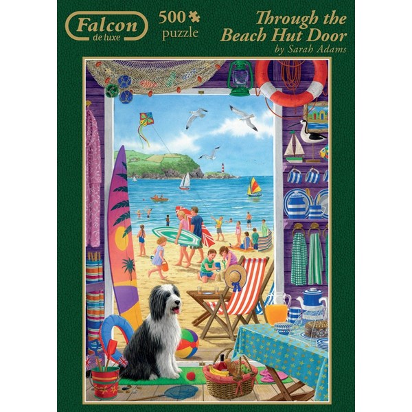 Falcon (11092) - Sarah Adams: "Through the Beach Hut Door" - 500 brikker puslespil