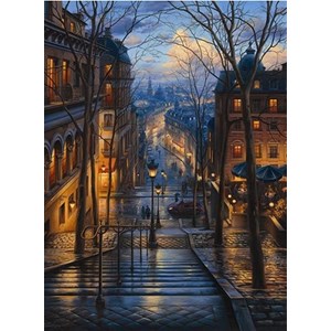 Anatolian (PER3192) - "Forår Ved Montmarte, Paris" - 1000 brikker puslespil