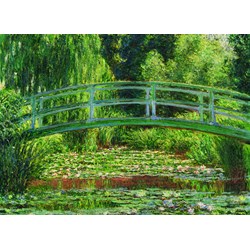 Eurographics (6000-0827) - Claude Monet: "The Japanese Footbridge" - 1000 brikker puslespil