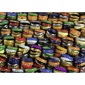 Ravensburger (19725) - "Bottlecap Hills" - 1000 brikker puslespil