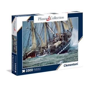Clementoni (39350) - Philip Plisson: "Belem, The Last French Tall Ship" - 1000 brikker puslespil
