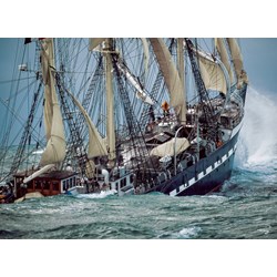 Clementoni (39350) - Philip Plisson: "Belem, The Last French Tall Ship" - 1000 brikker puslespil