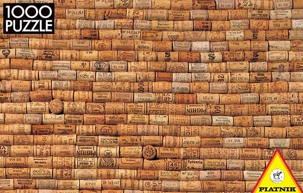 Piatnik (543647) - "Wine Corks" - 1000 brikker puslespil