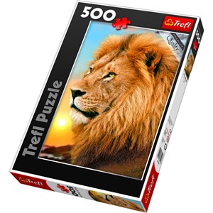Trefl (371918) - "Lion" - 500 brikker puslespil