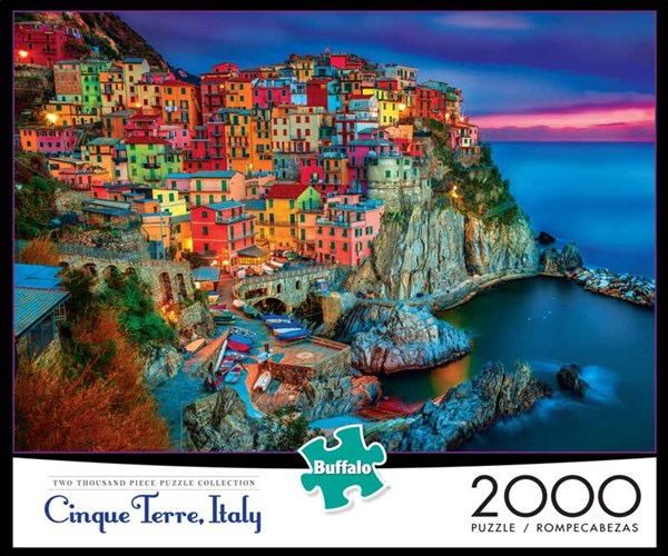 Buffalo Games (2034) - "Cinque Terre" - 2000 brikker puslespil