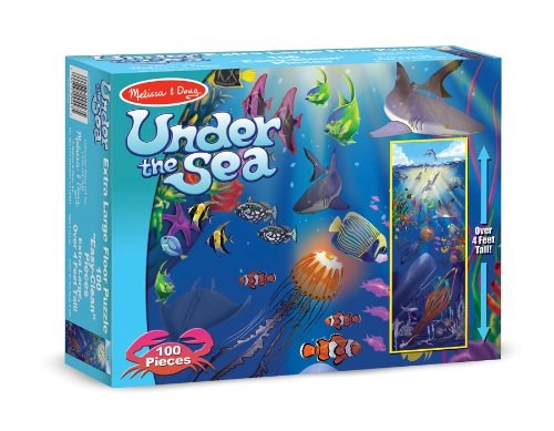 Melissa and Doug (443) - "Under the Sea" - 100 brikker puslespil