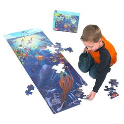Melissa and Doug (443) - "Under the Sea" - 100 brikker puslespil