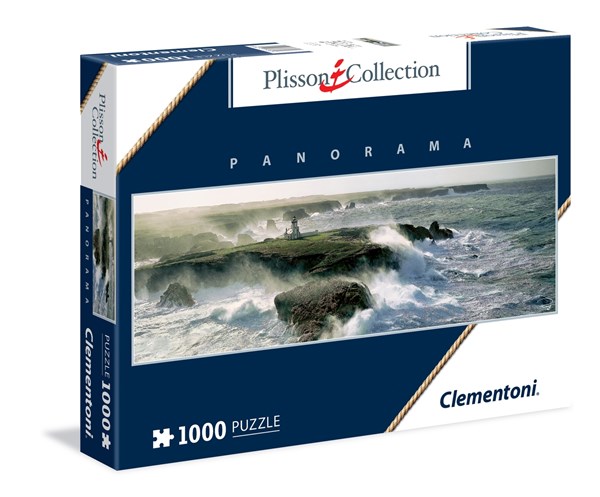 Clementoni (39353) - Philip Plisson: "Blast of Wind on the Pointe des Poulains" - 1000 brikker puslespil