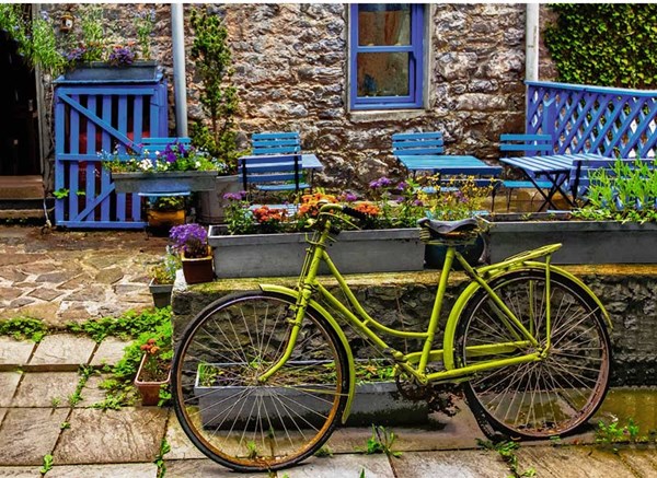 Ravensburger (13573) - "Vintage Bicycle" - 300 brikker puslespil