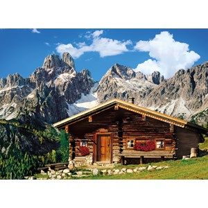 Clementoni (39297) - "Austria the Mountain House" - 1000 brikker puslespil