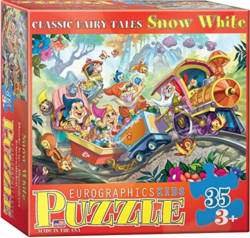 Eurographics (6035-0422) - "Snow White" - 35 brikker puslespil