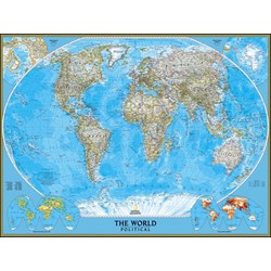 New York Puzzle Co (NPZNG1601) - "The World" - 1000 brikker puslespil