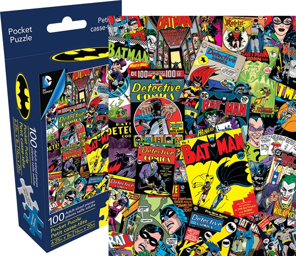 Aquarius (61106) - "DC Comics Batman Collage (Mini)" - 100 brikker puslespil