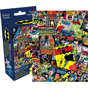Aquarius (61106) - "DC Comics Batman Collage (Mini)" - 100 brikker puslespil