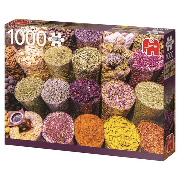 Jumbo (18550) - "Spices" - 1000 brikker puslespil