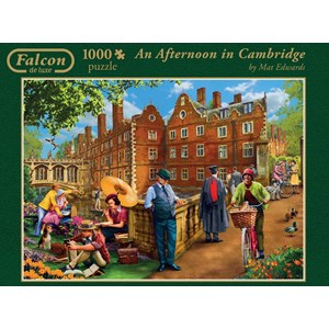 Falcon (11129) - "Afternoon in Cambridge" - 1000 brikker puslespil