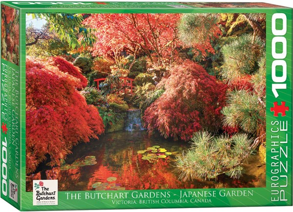 Eurographics (6000-0701) - "Japanese Garden" - 1000 brikker puslespil