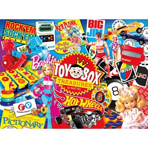 Buffalo Games (11664) - "Toy Box Treasures" - 1000 brikker puslespil
