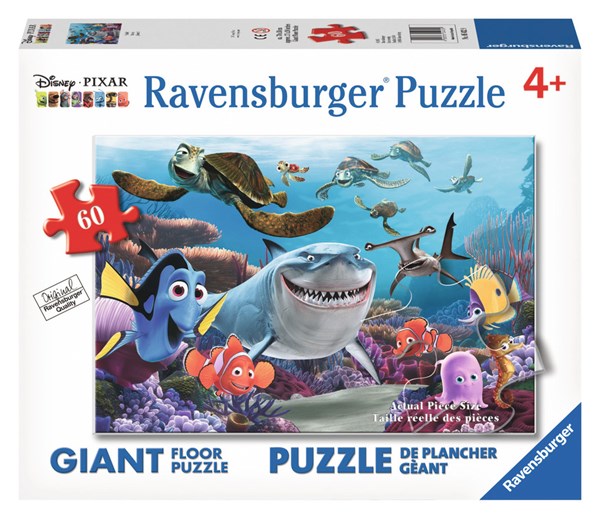 Ravensburger (05432) - "Finding Nemo Smile!" - 60 brikker puslespil