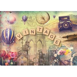 Trefl (372406) - "Vintage" - 500 brikker puslespil