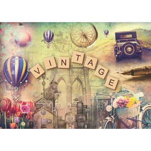 Trefl (372406) - "Vintage" - 500 brikker puslespil